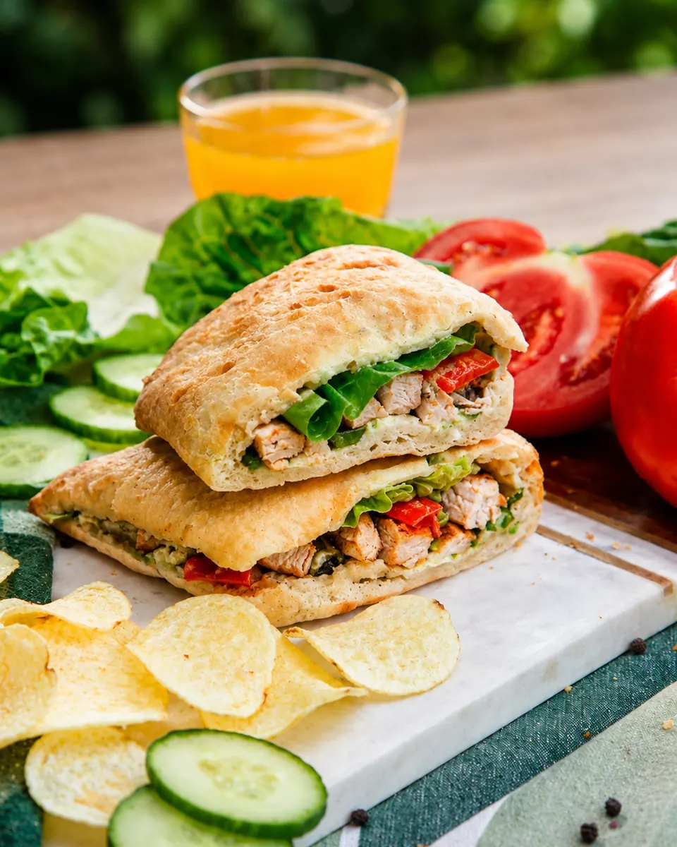 Pita grilled chicken (lacto free), Grab’n Go Easy Chef