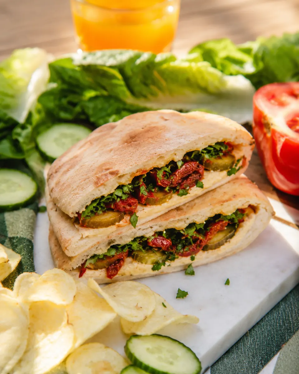 Pita vegetarian de post, Grab’n Go Easy Chef
