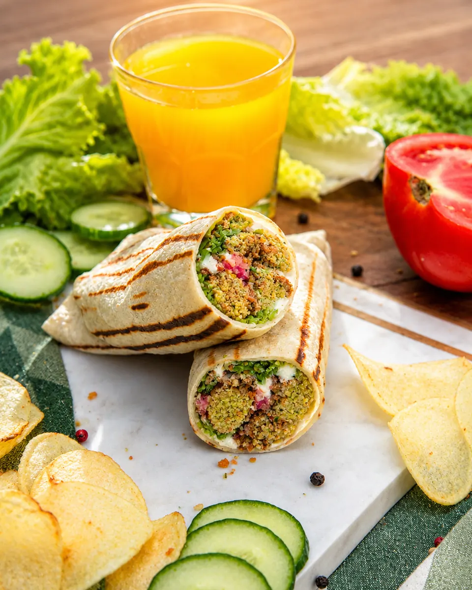 Wrap falafel, Grab’n Go Easy Chef