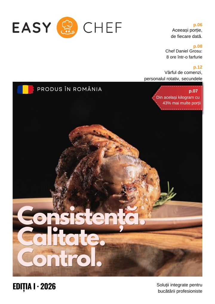 Coperta Revistei Easy Chef, Ediția I · 2026