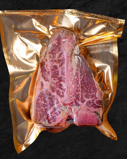 T-bone steak cu unt și ierburi 1000 grame