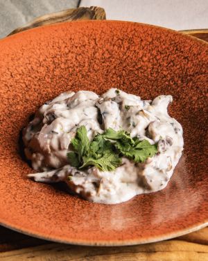 Pui cu sos de ciuperci 400 grame